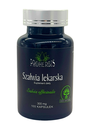 Szałwia lekarska 100 kapsułek