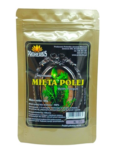 Mięta polej (liść mielony) 50g