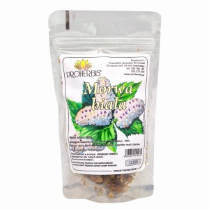 Morwa biała owoc 100g
