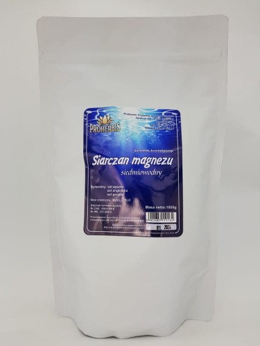 siarczan magnezu sól epsom sól gorzka