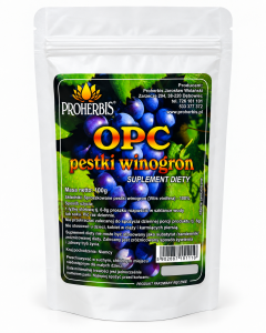 Pestki winogron OPC (mielone) 100g