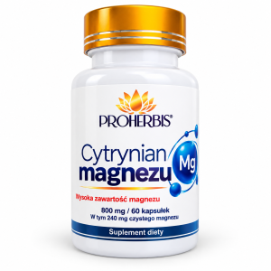 Cytrynian magnezu 60 kapsułek
