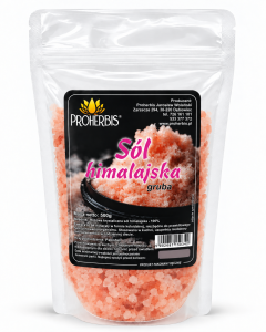 Sól himalajska 500g (gruba)