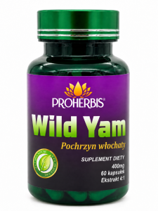Wild Yam Pochrzyn ekstrakt 60 kapsułek
