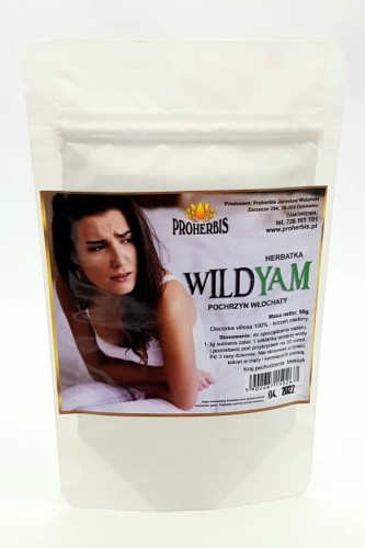 pochrzyn włochaty mielony wild yam